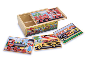 M&D - Vehicles Puzzles In A Box