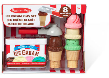 M&D - Scoop & Stack Ice Cream Cone Playset        