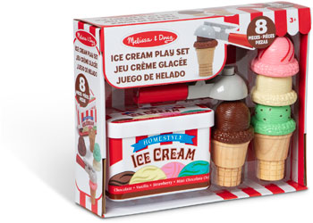 M&D - Scoop & Stack Ice Cream Cone Playset        