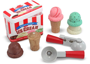 M&D - Scoop & Stack Ice Cream Cone Playset        