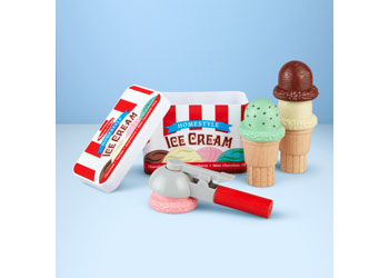 M&D - Scoop & Stack Ice Cream Cone Playset        