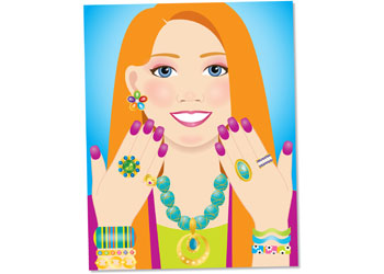 Melissa & Doug - Jewelry & Nails Glitter Collection