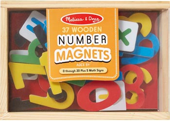 M&D - Number Magnets - 37pc
