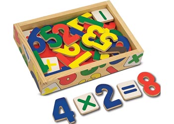 M&D - Magnetic Wooden Numbers