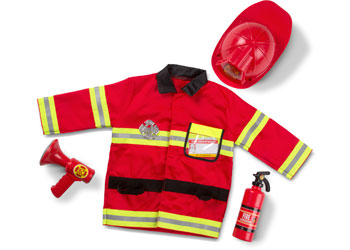 Melissa & Doug – Fire Chief Role Play Costume Set