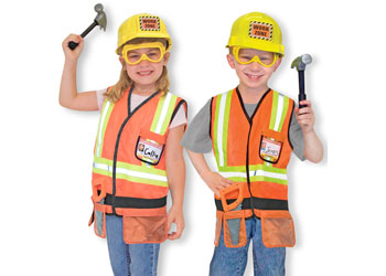 M&D - Construction Worker Costume Set