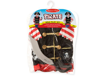 M&D - Pirate Role Play Costume Set - Pack of 3                                            