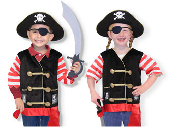 M&D - Pirate Role Play Costume Set