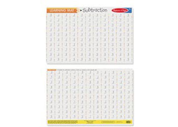 Melissa & Doug - Subtraction Write-A-Mat Bundle of 6