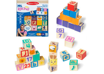 Ms. Rachel Blocks + Activity Cards