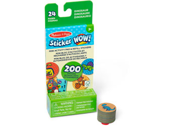 M&D - Sticker WOW! Refill Stickers - Dinosaur                                             