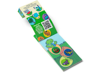 M&D - Sticker WOW! Refill Stickers - Dinosaur                                             