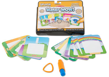 M&D – On The Go – Water WOW! Splash Cards – Shapes! Numbers! Colors!