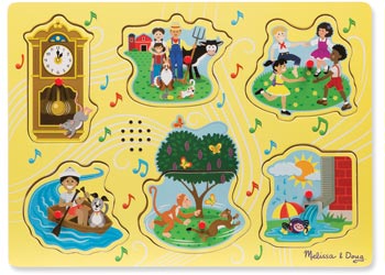 M&D - Sing-Along Nursery Rhymes 1 Song Puzzle - 6pc