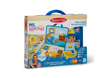 M&D - Ms. Rachel What to Wear Felt Board    