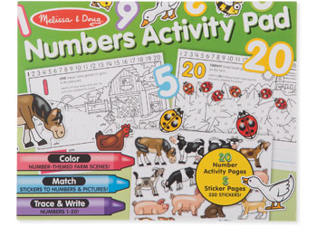 M&D - Numbers Activity Pad 
