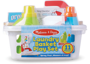 M&D - Laundry Basket Play Set