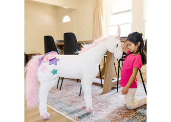 M&D - Large Plush - Unicorn                                                               