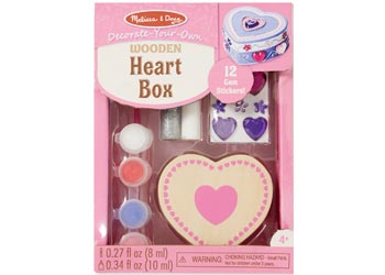 M&D - Wooden Heart Box - DYO