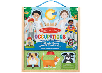M&D - Occupations Magnetic Dress-Up Play Set