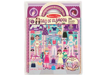 M&D-Reusable Puffy Sticker Deluxe-Day of Glamour