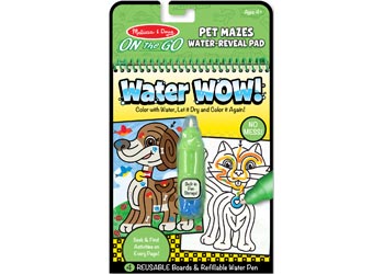 M&D - On The Go - Water WOW! - Pet Mazes