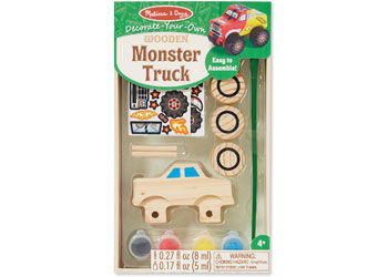 M&D - Created by Me! Wooden Monster Truck