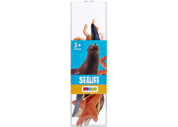 Mojo - Sea Life Figure set 6pc 2-Asst 2025                                                