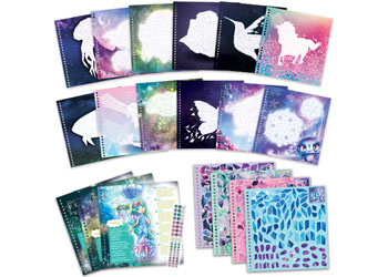 Nebulous Stars-Creative Book - Paint-by-Stickers CDU6