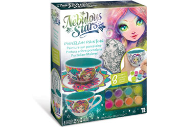 Nebulous Stars - Porcelain Painting