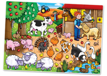 Orchard Jigsaw - Who's On The Farm? 