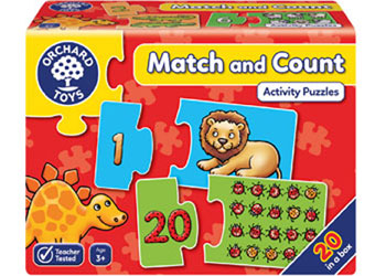 Orchard Toys Match and Count 20 pieces