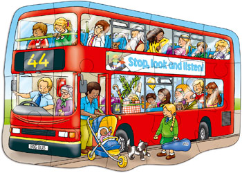 Orchard Jigsaw - Big Red Bus Jigsaw 