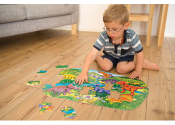 Orchard Toys Big Dinosaur Shaped Puzzle 50 pieces
