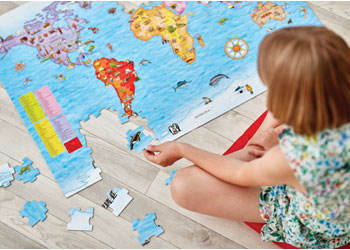 Orchard Toys World Map Puz & Poster 150 pieces