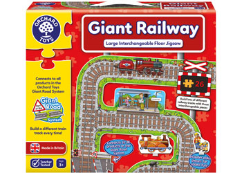 Orchard Jigsaw - Giant Railway 26 pieces