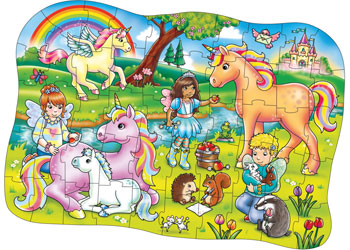 Orchard Toys Unicorn Friends & Poster 50 pieces