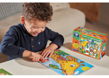 Orchard Jigsaw - First Jungle Friends 2 x 12 pc                                           