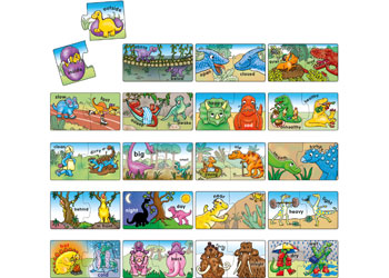 Orchard Toys Dino Opposites 20 x 2  pieces
