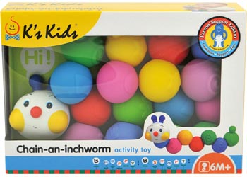 K’s Kids – Chain-an-inchworm 17pce