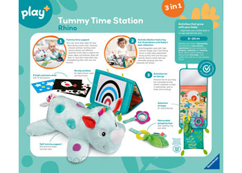 Play + Tummy Time Activity Station: Rhino                                                 