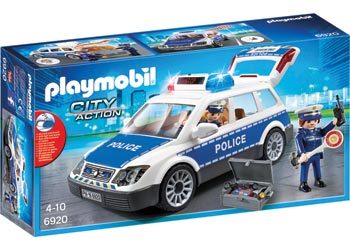 Playmobil - Police Car with Lights and Sound