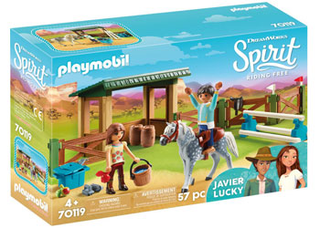 Playmobil - Paddock with Horse Shed