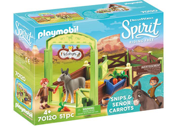 PMB - Snips & Senor Carrots w/ Horse Stall