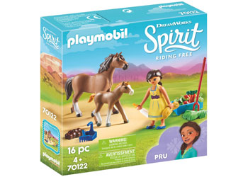 Playmobil - Pru with Horse and Foal