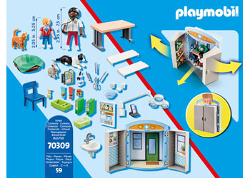 Playmobil - Vet Clinic Play Box