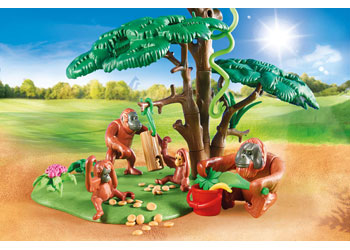 Playmobil - Orangutans with Tree