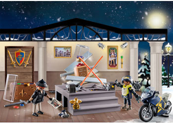 Playmobil - Advent Calendar Police Museum Theft