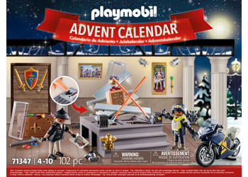 Playmobil - Advent Calendar Police Museum Theft