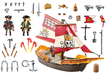 Playmobil - Pirate Ship                                                                   